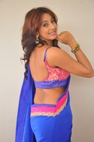 Sanjana Spicy Saree Photos